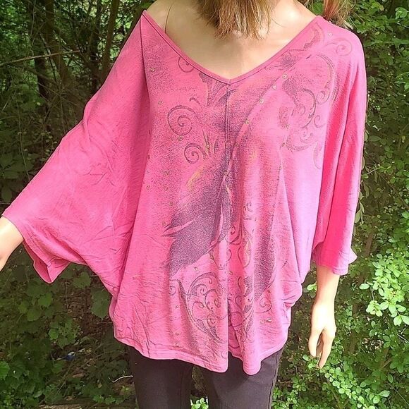 Hybrid Loose Poncho Top 3/10$ - Picture 1 of 8